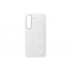 Etui stojące z uchwytem Samsung do Galaxy S25 FE — białe, podstawka na biurko