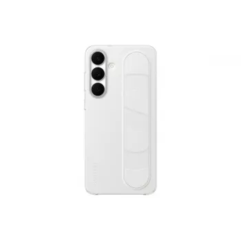 Etui stojące z uchwytem Samsung do Galaxy S25 FE — białe, podstawka na biurko