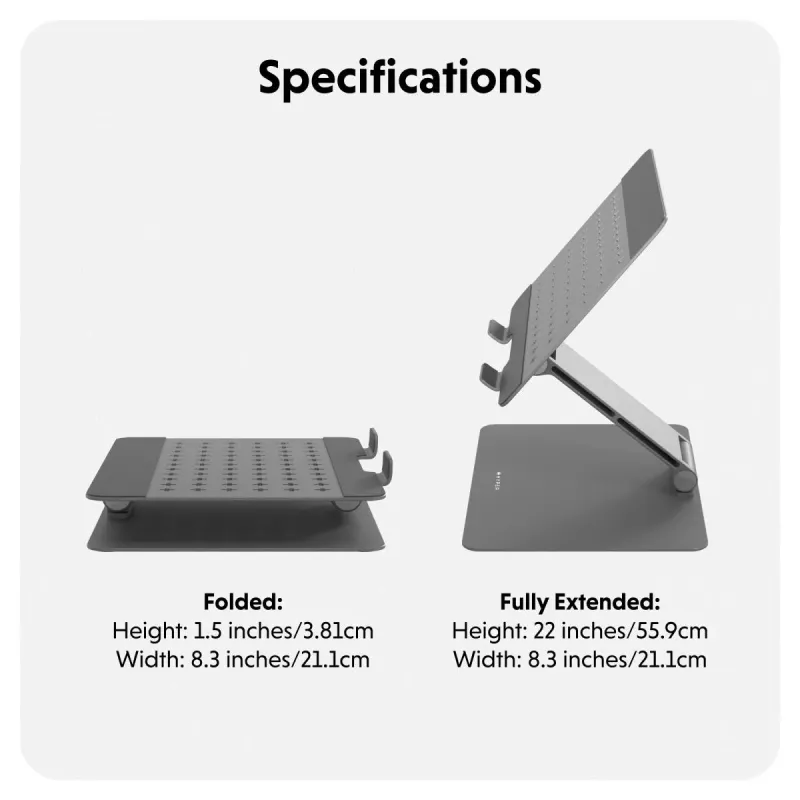 TARGUS Hyperspace Flex Laptop Stand - Szary