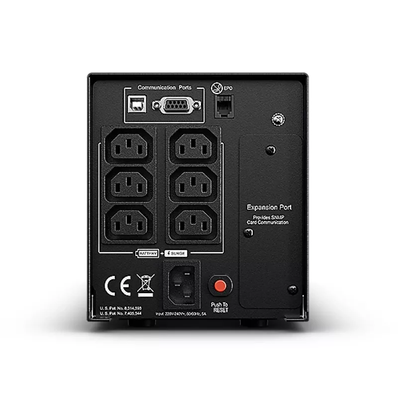 CyberPower PR750ELCD zasilacz awaryjny (UPS) Line-Interactive 0,75 kVA 675 W 6 gniazd AC