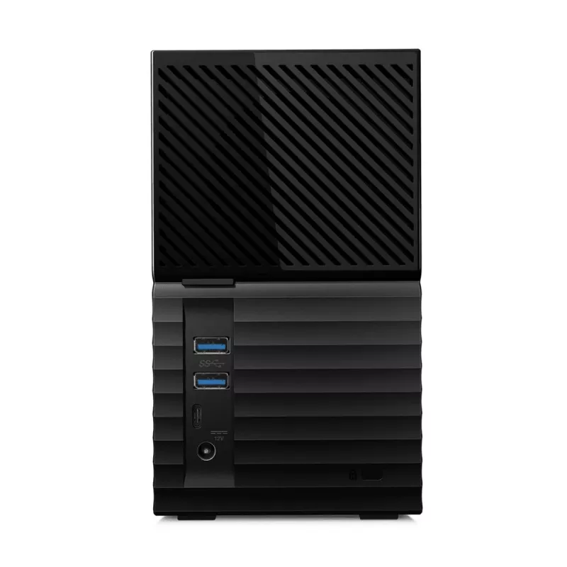 WESTERN DIGITAL My Book Duo - 36TB - USB-C 3.2 Gen 1 - EU & UK Power Plug