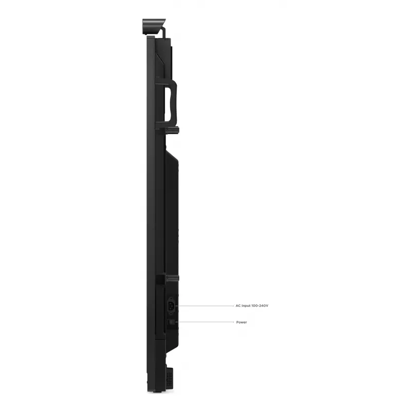 Monitor komputerowy Lenovo ThinkVision T65 165,1 cm (65 cali) 3840 x 2160 pikseli 4K Ultra HD LED Dotykowy Czarny