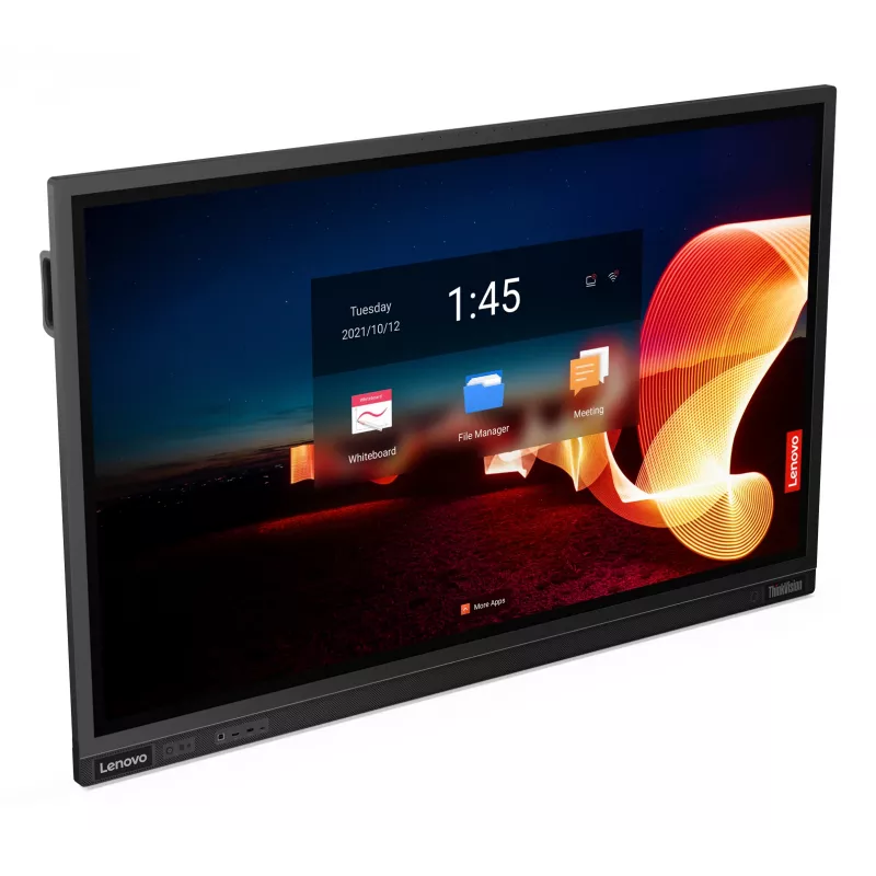 Monitor komputerowy Lenovo ThinkVision T65 165,1 cm (65 cali) 3840 x 2160 pikseli 4K Ultra HD LED Dotykowy Czarny