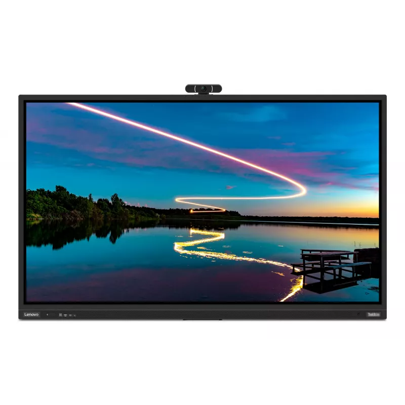 Monitor komputerowy Lenovo ThinkVision T86 2,18 m (86 cali) 3840 x 2160 pikseli 4K Ultra HD LED Dotykowy Czarny