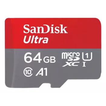 WESTERN DIGITAL SanDisk Ultra micro SDXC 64 GB plus adapter SD 140 MB/s A1 Klasa 10 UHS-I - 2 szt.