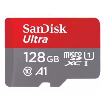 WESTERN DIGITAL SanDisk Ultra micro SDXC 128 GB plus adapter SD 140 MB/s A1 Klasa 10 UHS-I - 2 szt.