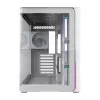 Obudowa FSP M580-WP Plus Midi Tower mITX, mATX Biała ARGB, Midi Tower, PC, Biały, ATX, micro ATX, Mini-ITX, Szkło, SPCC, 16 cm
