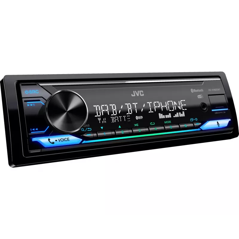 JVC KD-X482DBT Czarny 200 W Bluetooth