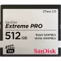 WESTERN DIGITAL SanDisk Extreme Pro Cfast 2.0 Karta pamięci 512 GB - prędkość odczytu 525 MB/s