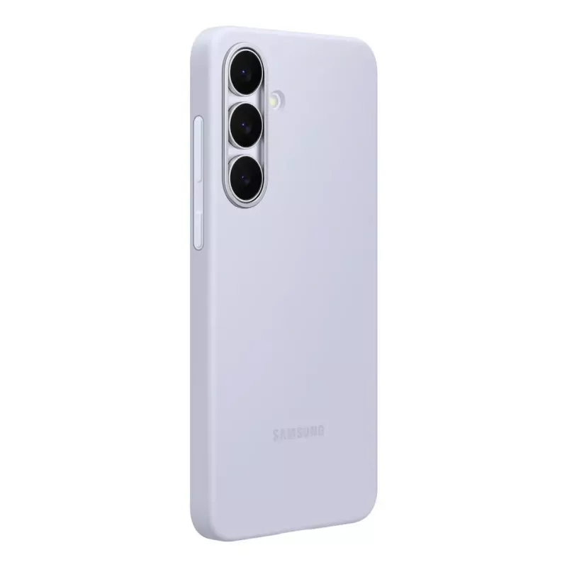 Silicone Case cover dla Samsung Galaxy S25 FE — Jasnoniebieski, na ekran 6,7 cala, wnętrze z mikrofibry