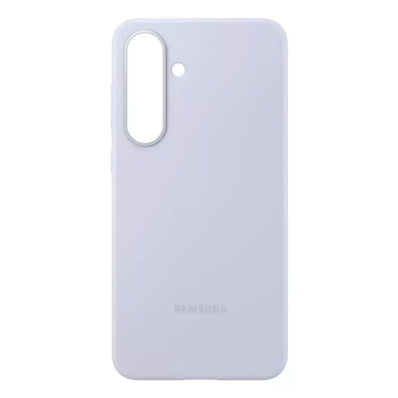 Silicone Case cover dla Samsung Galaxy S25 FE — Jasnoniebieski, na ekran 6,7 cala, wnętrze z mikrofibry