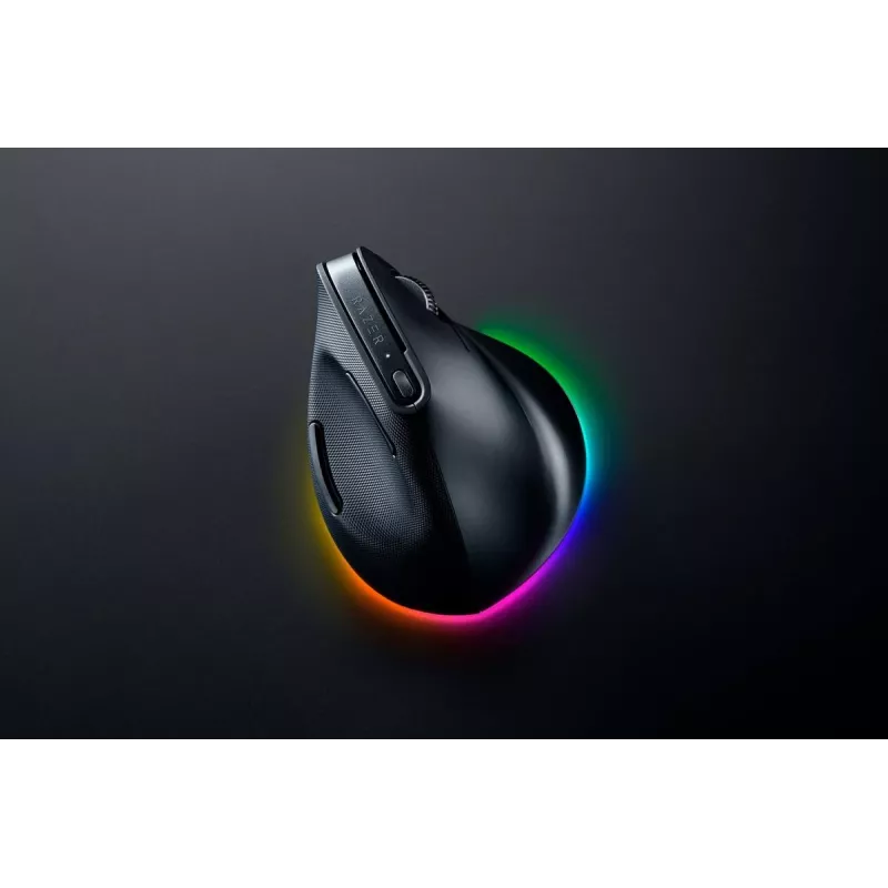 Mysz RAZER Pro Click V2 Vertical Edition Bezprzewodowa / Przewodowa Czarna