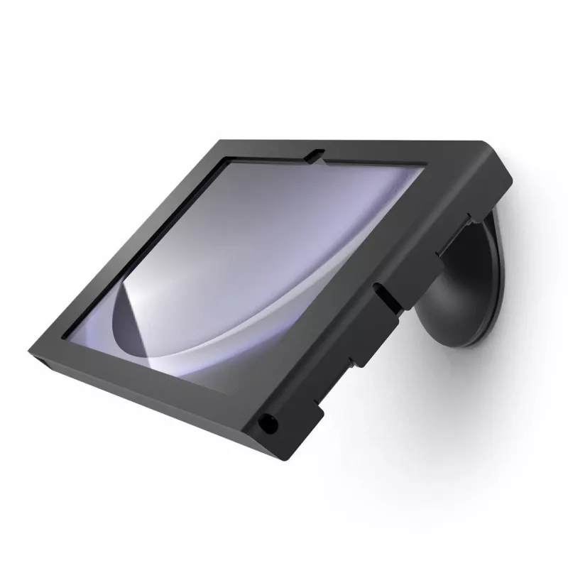 MACLOCKS Bundle / Stały 45-stopniowy rdzeń stojaka na blat lub mocowania ściennego VESA + Obudowa Apex do montażu na ścianie dla Surface GO (1-4) – czarny
