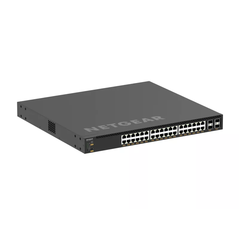 NETGEAR M4350-36X4V Zarządzany L3 10G Ethernet (100/1000/10000) Power over Ethernet (PoE) 1U Czarny