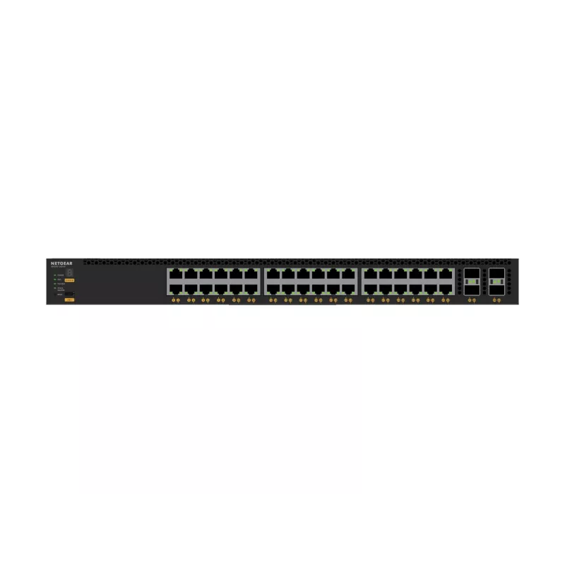NETGEAR M4350-36X4V Zarządzany L3 10G Ethernet (100/1000/10000) Power over Ethernet (PoE) 1U Czarny