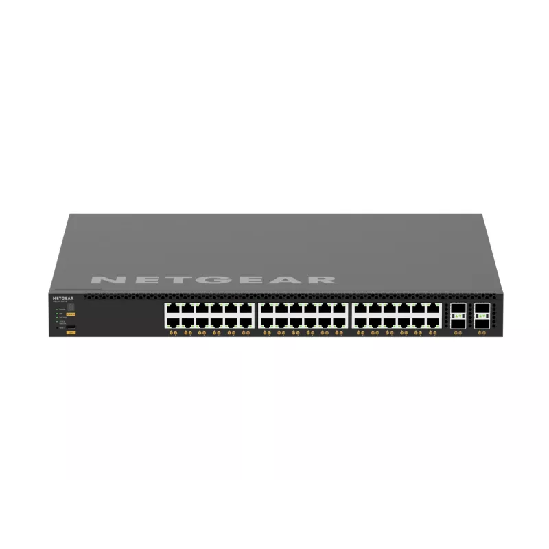 NETGEAR M4350-36X4V Zarządzany L3 10G Ethernet (100/1000/10000) Power over Ethernet (PoE) 1U Czarny
