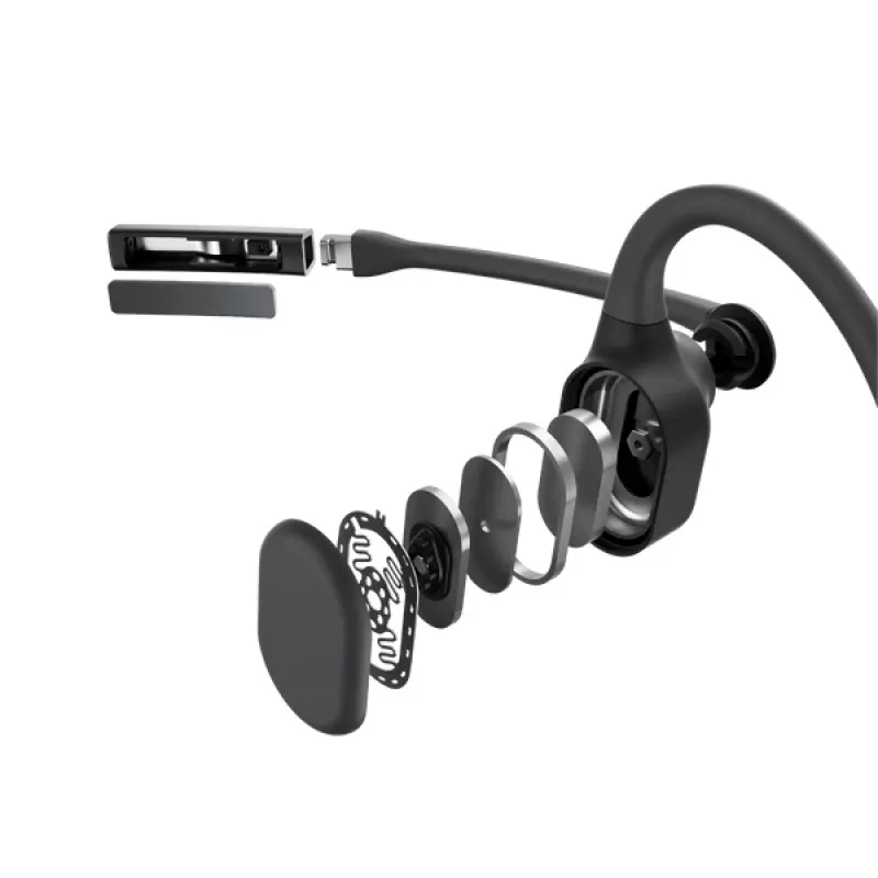Zestaw słuchawkowy/słuchawki SHOKZ C110-AI-BK-EN Bezprzewodowy Ear-hook Biurowe/Call center Bluetooth Czarny