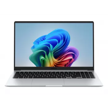 Laptop Samsung Galaxy Book5 NP754XHD-KD2DE Intel Core Ultra 5 226V 39,6 cm (15,6 cala) Full HD 32 GB LPDDR5x-SDRAM 512 GB SSD Wi-Fi 7 (802.11be) Windows 11 Pro German srebrny