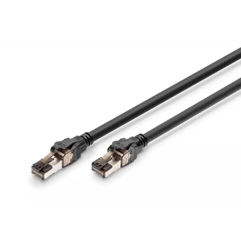 DIGITUS patch kabel - Cat 8.1 - S/FTP - AWG 24/7 - 3m - Czarny