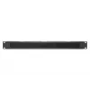 DIGITUS panel do zarządzania kablami ze szczotką 1U 44x483x11 mm, rozmiar szczotki 27x423 mm, kolor czarny (RAL 9005)