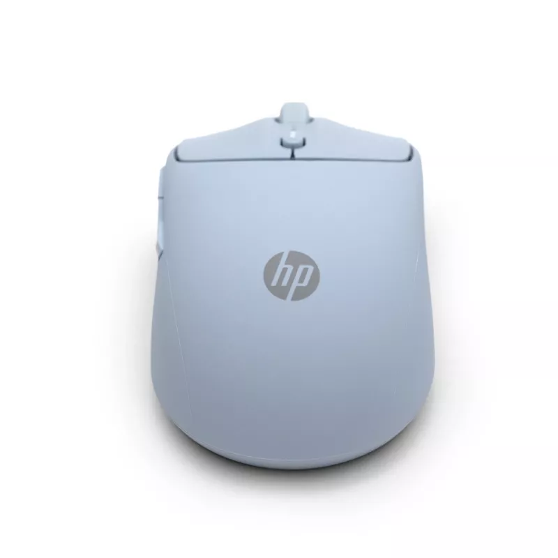 Mysz bezprzewodowa HP 400 Quiet Blue, oburęczna, RF + Bluetooth, 6000 DPI, niebieska