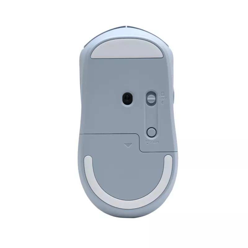 Mysz bezprzewodowa HP 400 Quiet Blue, oburęczna, RF + Bluetooth, 6000 DPI, niebieska