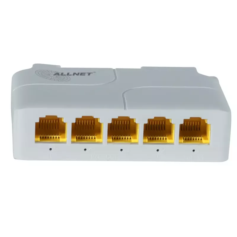 Niezarządzalny przełącznik ALLNET 222870 L2 Gigabit Ethernet 5 portów PoE