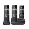 Telefon analogowy Gigaset COMFORT 550A bezprzewodowa słuchawka identyfikacja dzwoniącego