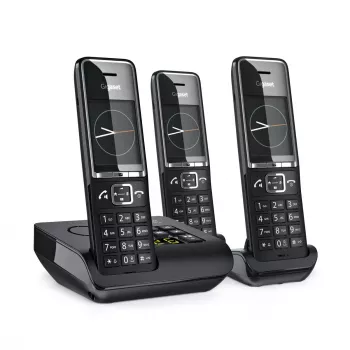Telefon analogowy Gigaset COMFORT 550A bezprzewodowa słuchawka identyfikacja dzwoniącego
