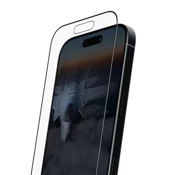 PanzerGlass ® Stealth Ochrona ekranu iPhone 17 | iPhone 16 Pro | Ultra-Wide Fit z systemem FASTFIT IN-A-BOX
