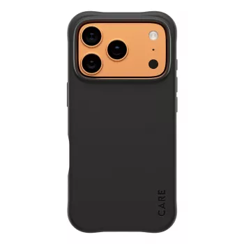 Etui PanzerGlass CARE by Fashionable Case Samba Black z MagSafe do iPhone 17 Pro