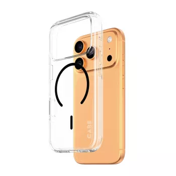 PanzerGlass CARE™ by ® Urban Explorer Case przezroczysty z czarnym MagSafe iPhone 17 Pro