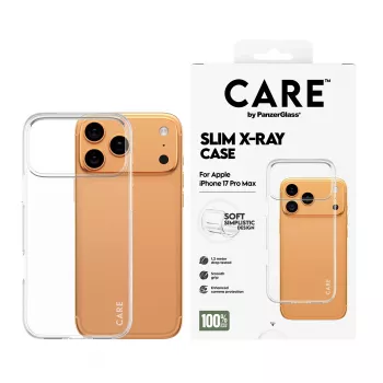 Ochronne miękkie etui PanzerGlass CARE modne etui przezroczyste X-Ray do iPhone 17 Pro Max