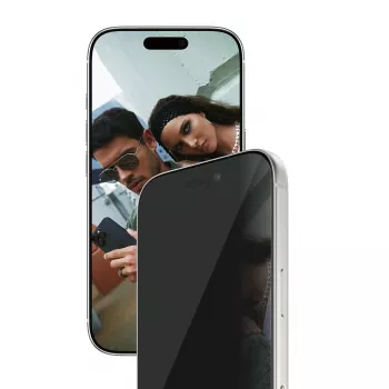 PanzerGlass SAFE. by ® 2-Way Privacy Ochrona ekranu iPhone 17 Pro | Ultra-Wide Fit z EasyAligner