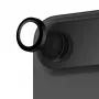 Ochrona obiektywu aparatu PanzerGlass Hoops dla iPhone Air — szkło hartowane, czarne, odporne na zarysowania i wstrząsy