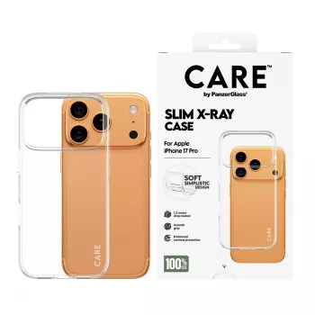 Etui ochronne na telefon PanzerGlass CARE modne etui Transparent X‑Ray Soft Basic dla iPhone 17 Pro