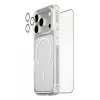 Zestaw ochronny na ekran PanzerGlass CARE 3-in-1 Flagship Explorer dla iPhone 17 Pro — szkło hartowane, PET, silikon, przezroczysty