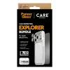 Zestaw ochronny na ekran PanzerGlass CARE 3-in-1 Flagship Explorer dla iPhone 17 Pro — szkło hartowane, PET, silikon, przezroczysty