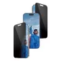 PanzerGlass 2-Way Privacy do iPhone 17 Pro — Ultra-Wide Fit, szkło hartowane, filtr prywatyzujący, FASTFIT