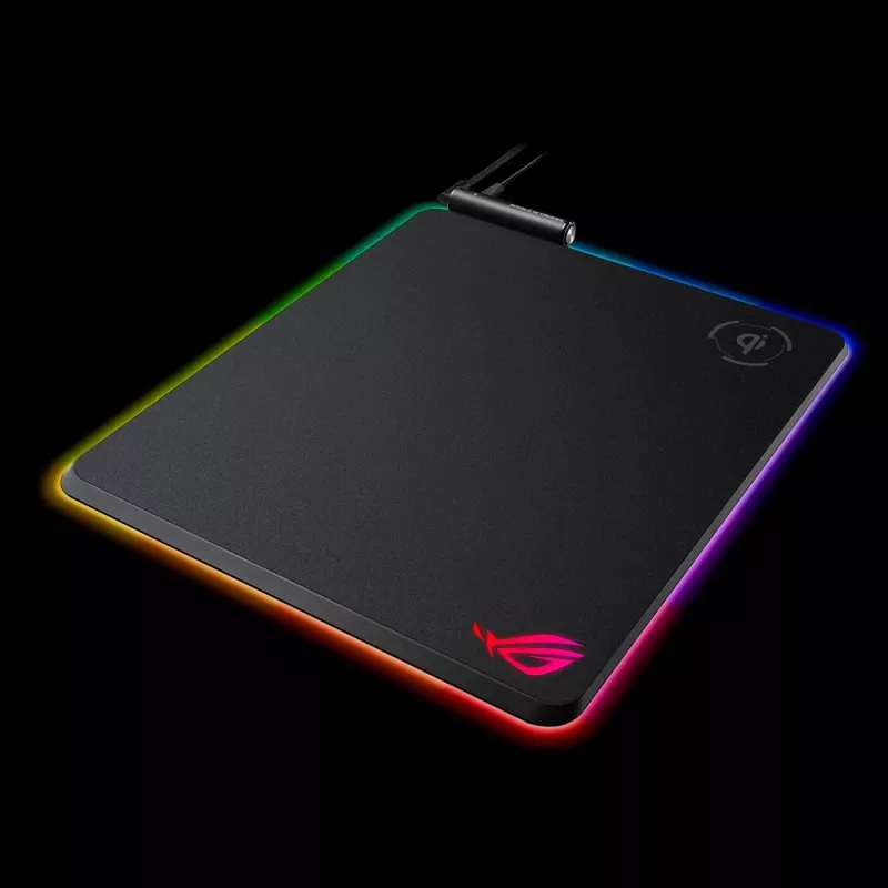 Podkładka pod mysz gamingowa ASUS ROG Balteus Qi Czarny