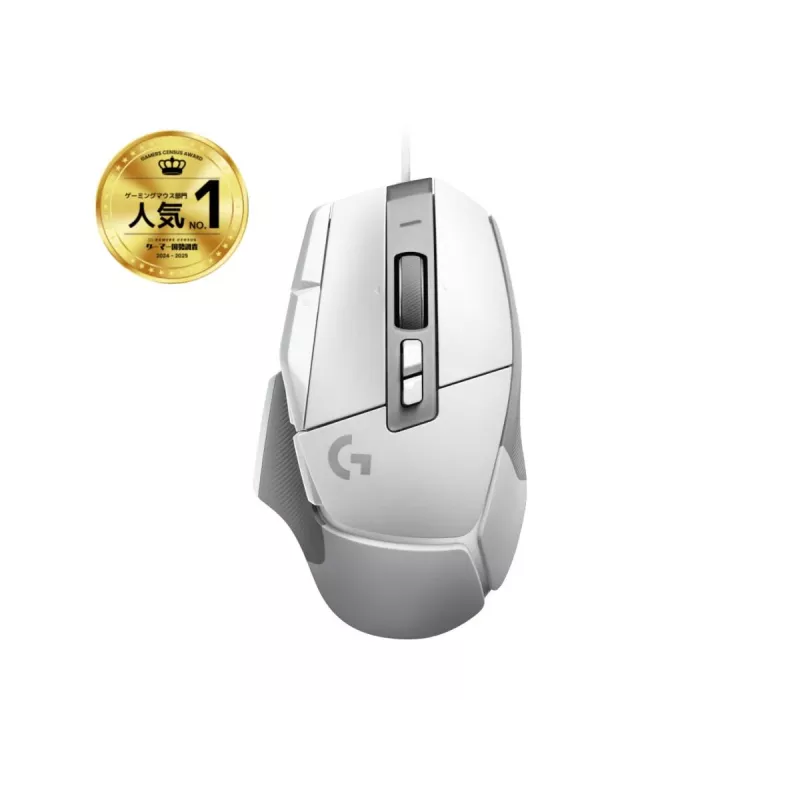 Mysz Logitech G502 X do gier – USB – biała – EWR2