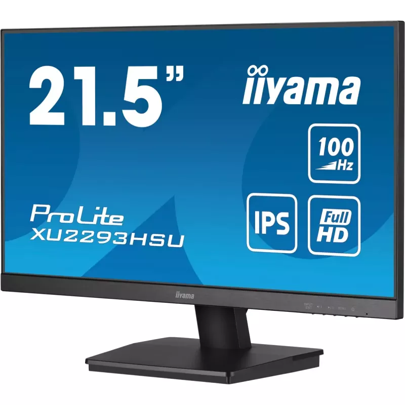 Monitor komputerowy iiyama ProLite XU2293HSU-B7 54,6 cm (21,5 cala) 1920 x 1080 pikseli Full HD LED Czarny