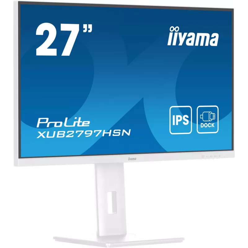 Monitor komputerowy iiyama ProLite XUB2797HSN-W2 68.6 cm (27 cali) 1920 x 1080 pikseli Full HD LED Biały