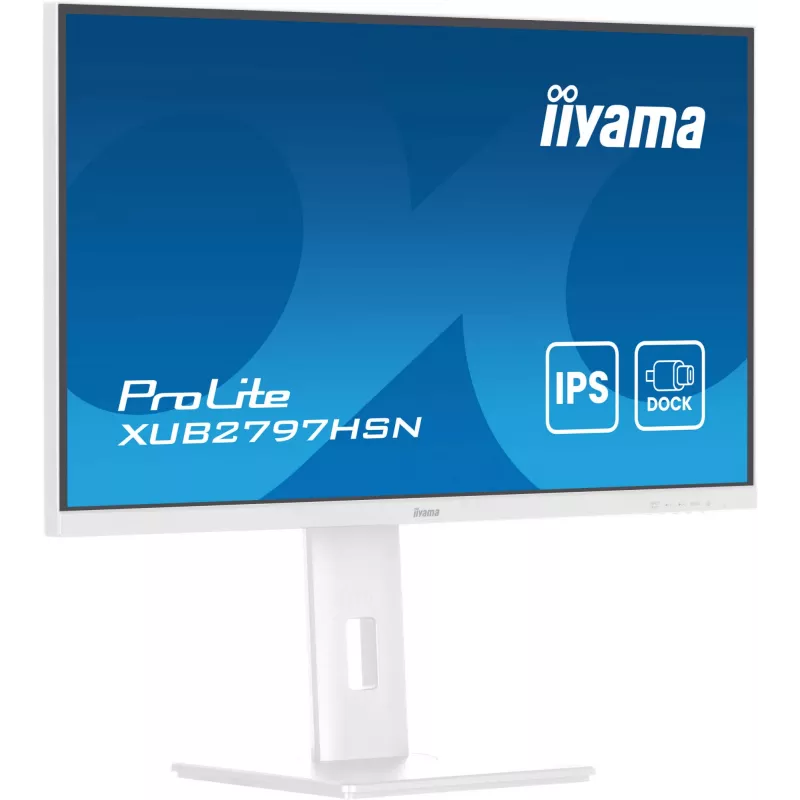 Monitor komputerowy iiyama ProLite XUB2797HSN-W2 68.6 cm (27 cali) 1920 x 1080 pikseli Full HD LED Biały