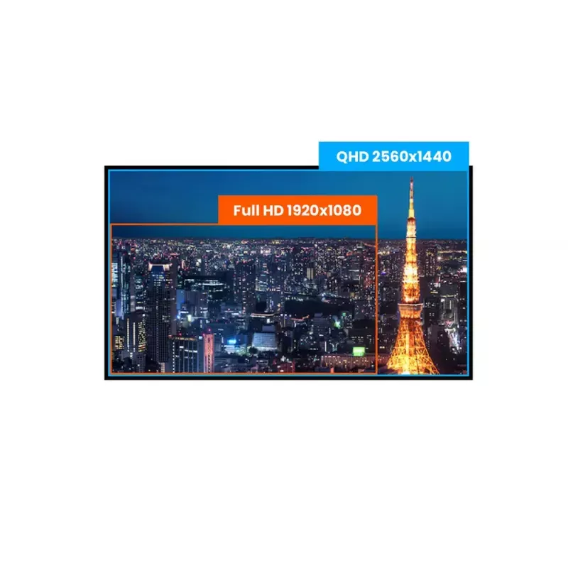 Monitor komputerowy iiyama ProLite XUB2797QSU-W2 68,6 cm (27 cali) 2560 x 1440 Quad HD LED Biały