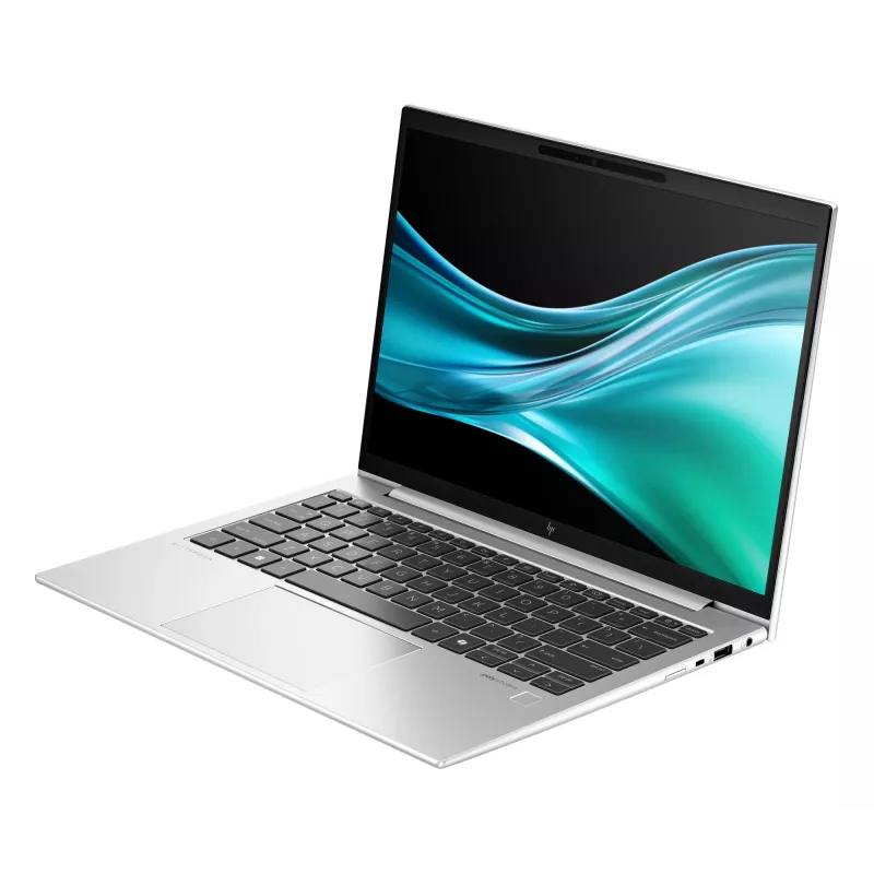 HP EliteBook 830 G11 Intel Core Ultra 5 125U Laptop 33,8 cm (13,3 cala) WUXGA 16 GB LPDDR5x-SDRAM 512 GB SSD Wi-Fi 6E (802.11ax) Windows 11 Pro AI PC Srebrny