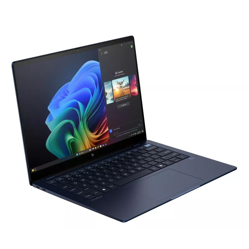 HP EliteBook Ultra G1q AI PC Copilot+ PC Snapdragon X1E-78-100 Laptop 35,6 cm (14 cali) Ekran dotykowy 2.2K 16 GB LPDDR5x-SDRAM 512 GB SSD Wi-Fi 6E (802.11ax) Windows 11 Pro Niebieski
