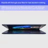 HP EliteBook Ultra G1q AI PC Copilot+ PC Snapdragon X1E-78-100 Laptop 35,6 cm (14 cali) Ekran dotykowy 2.2K 16 GB LPDDR5x-SDRAM 512 GB SSD Wi-Fi 6E (802.11ax) Windows 11 Pro Niebieski