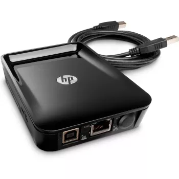 Akcesorium sieciowe HP Jetdirect LAN HP 8FP31A Szerokość 87 mm Głębokość 121,3 mm Wysokość 27,5 mm