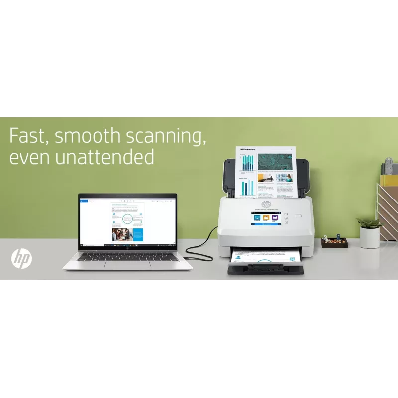 Skaner arkuszowy HP Scanjet Enterprise Flow N7000 600 x 600 DPI A4 Biały
